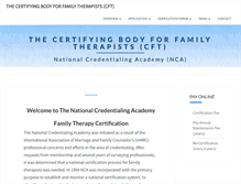Tablet Screenshot of nationalcredentialingacademy.org